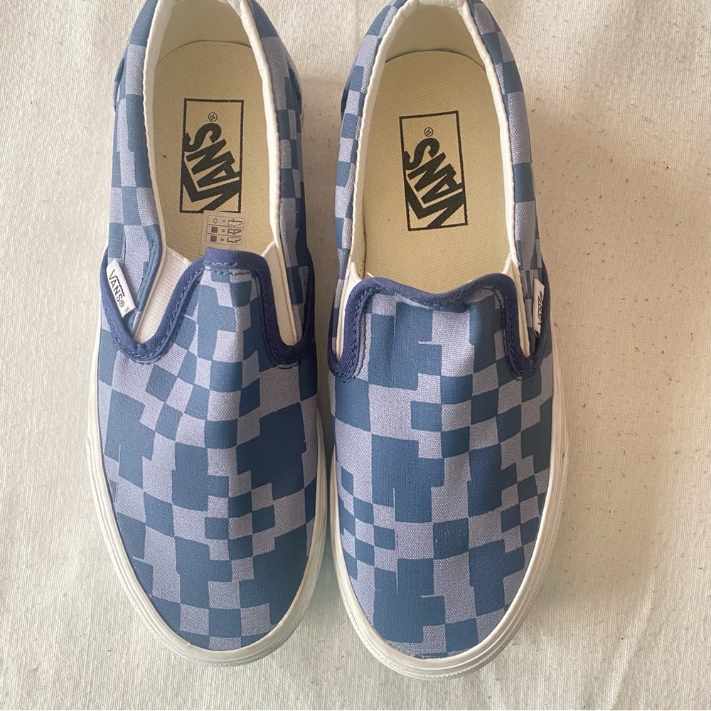 Checkers vans shoes
